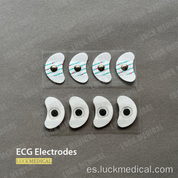 Prueba médica de tórax Electrodo de ECG Electrodo